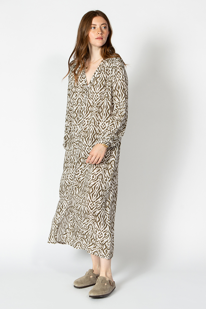 ROBE LILOU ANIMAL