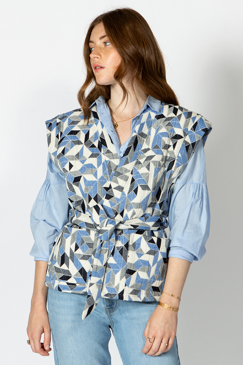 VESTE VERA PATCHWORK