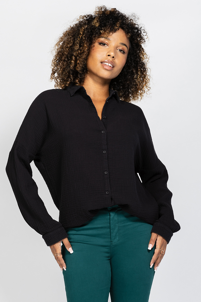 CHEMISE AUDE CRINKLE