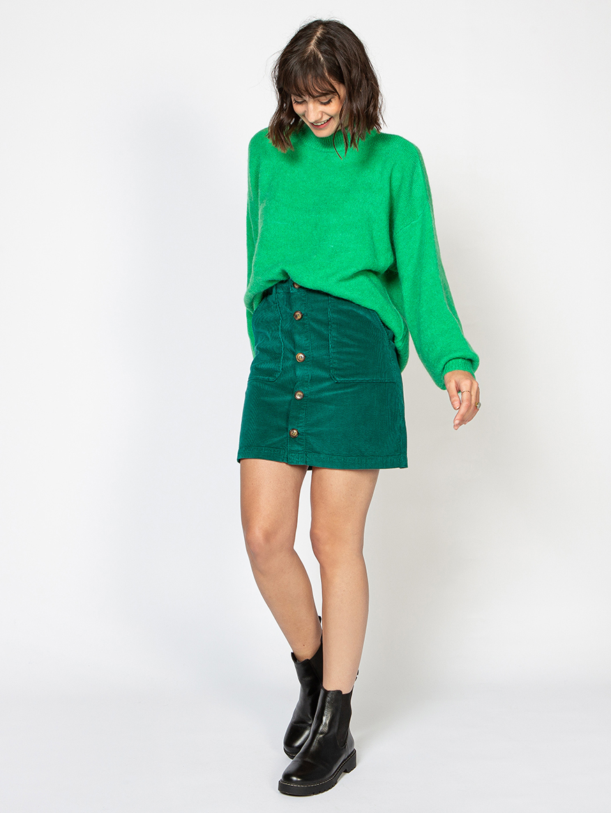 JUPE CELIA VELOURS
