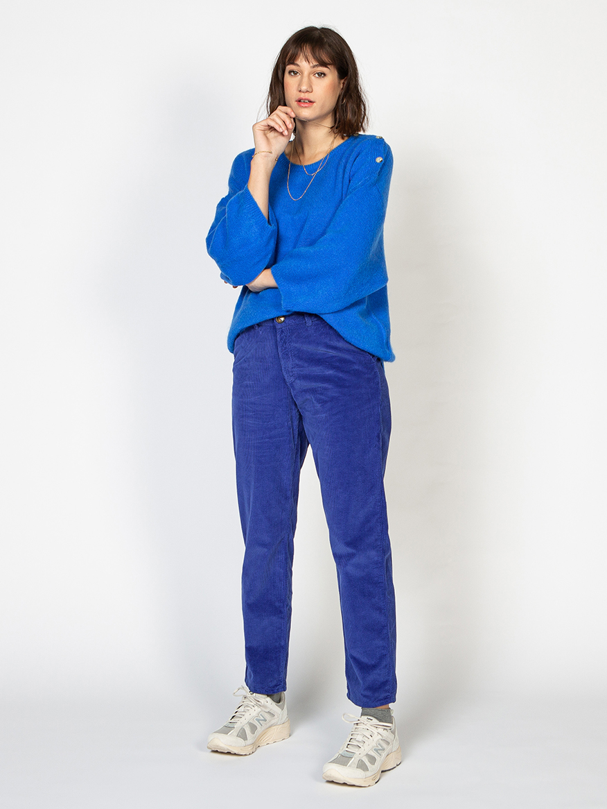 PANTALON AGATHE VELOURS