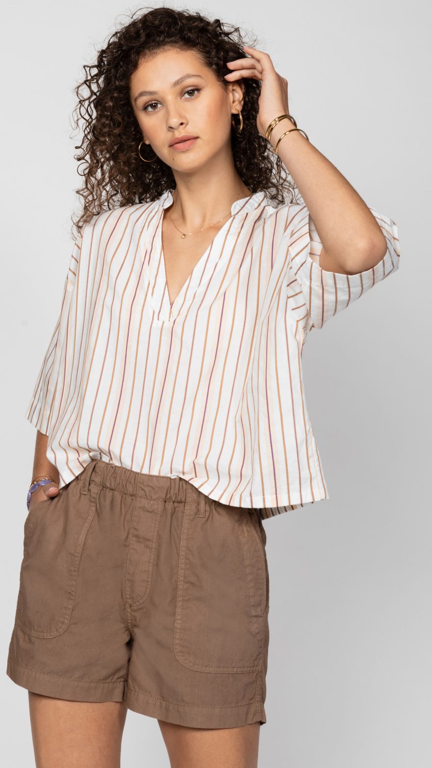BLOUSE AYA RAYURES