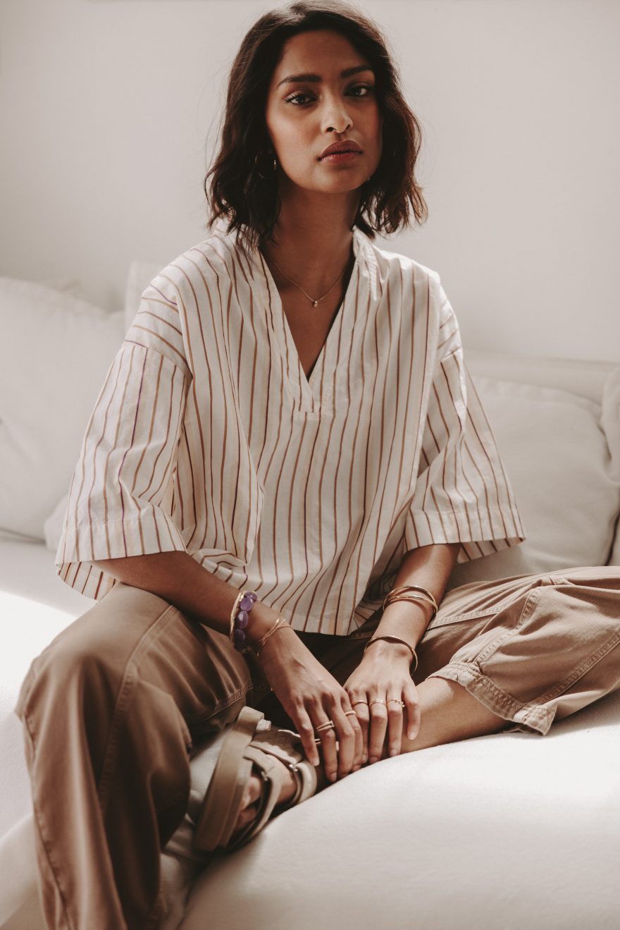BLOUSE AYA RAYURES