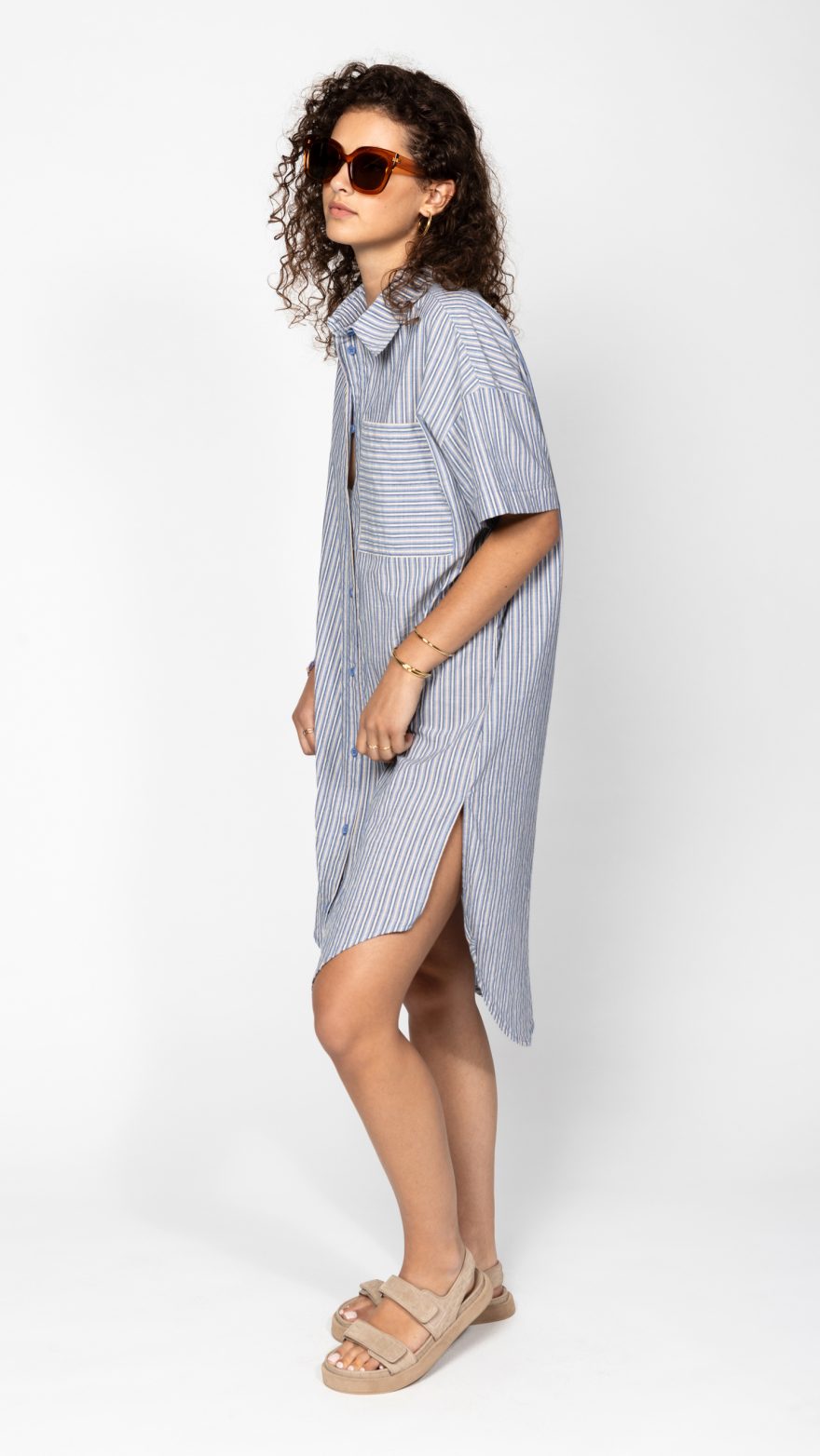 ROBE MAYA RAYURES
