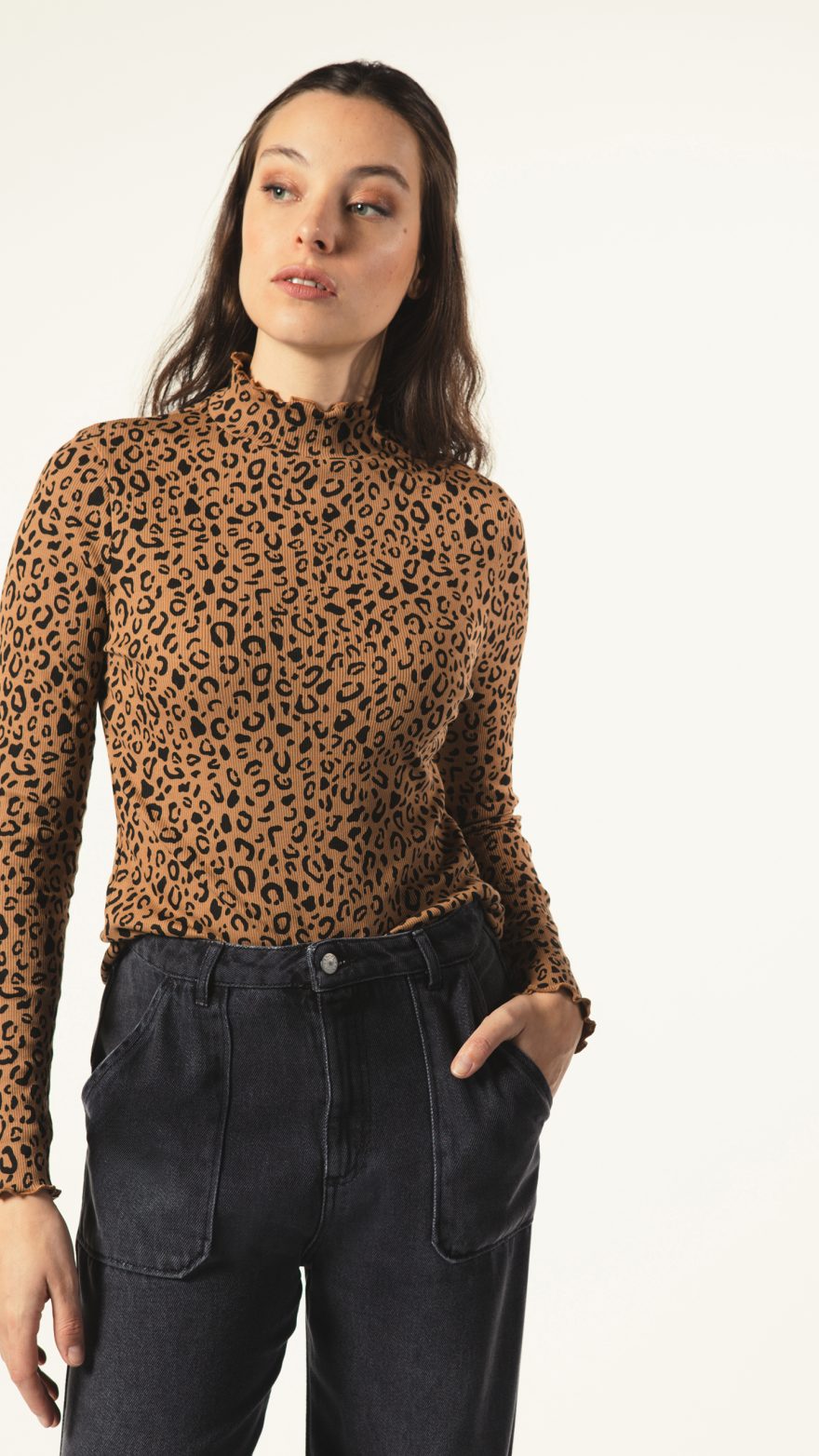 TOP ALIENORE LEOPARD