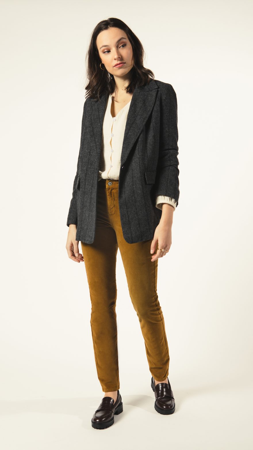 PANTALON CLEMENTINE VELOURS