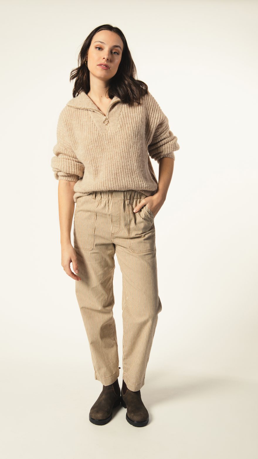 PANTALON OPHELIA RAYURES