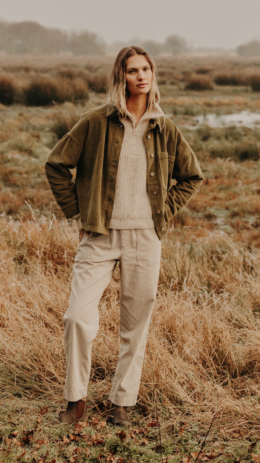 PANTALON OPHELIA RAYURES