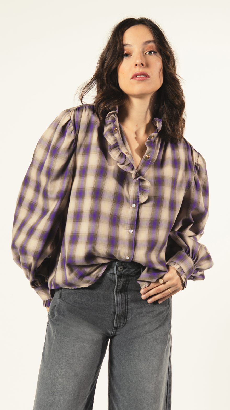 CHEMISE SOLINE TARTAN
