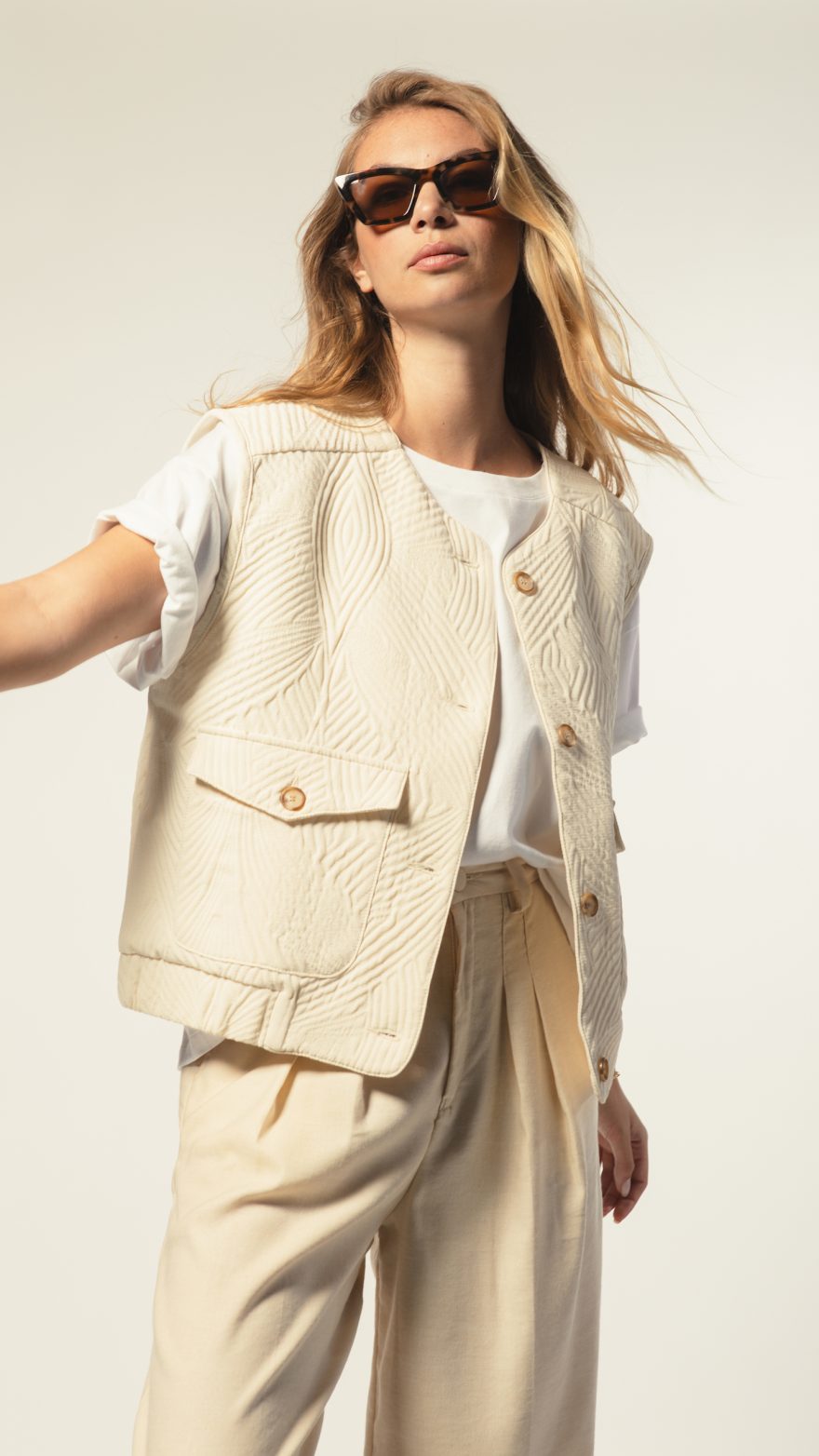 VESTE SOPHIE CANARIES